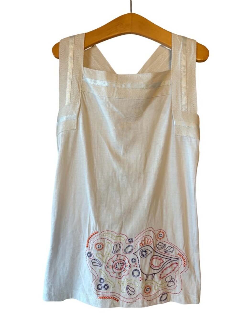 NWT Appaman Sleeveless Embroidered Tunic Top Size 7